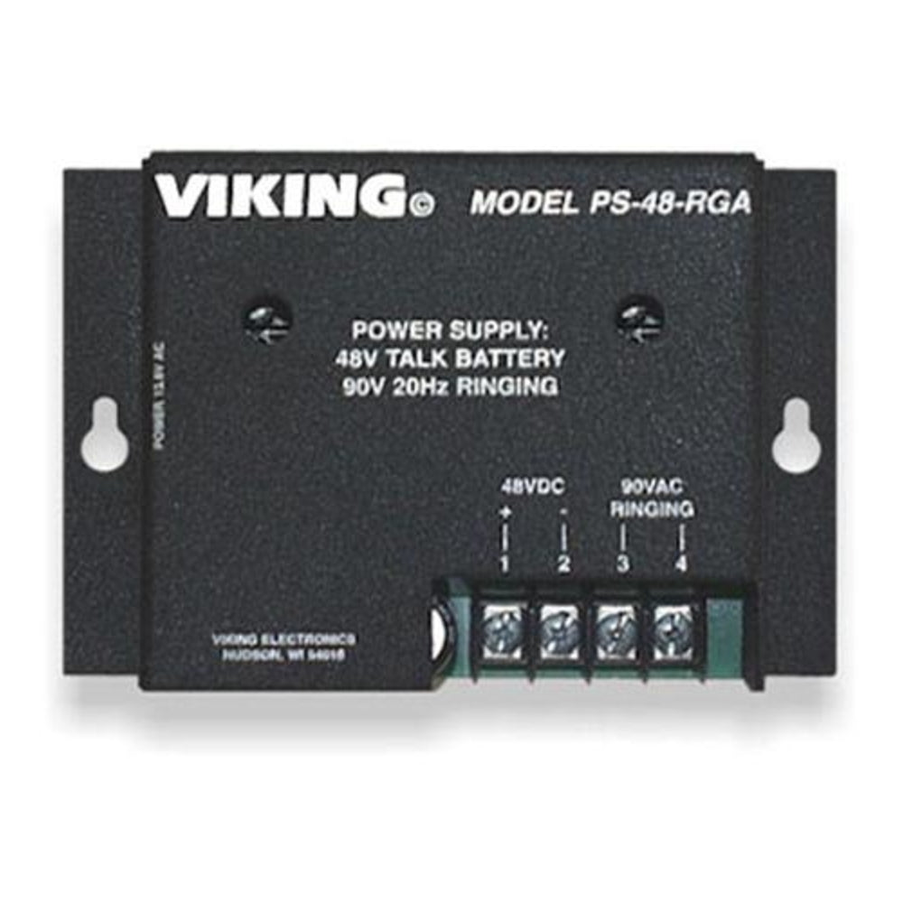 Viking PS-48RG Power Supply 48V Talk Battery - Black Image 1