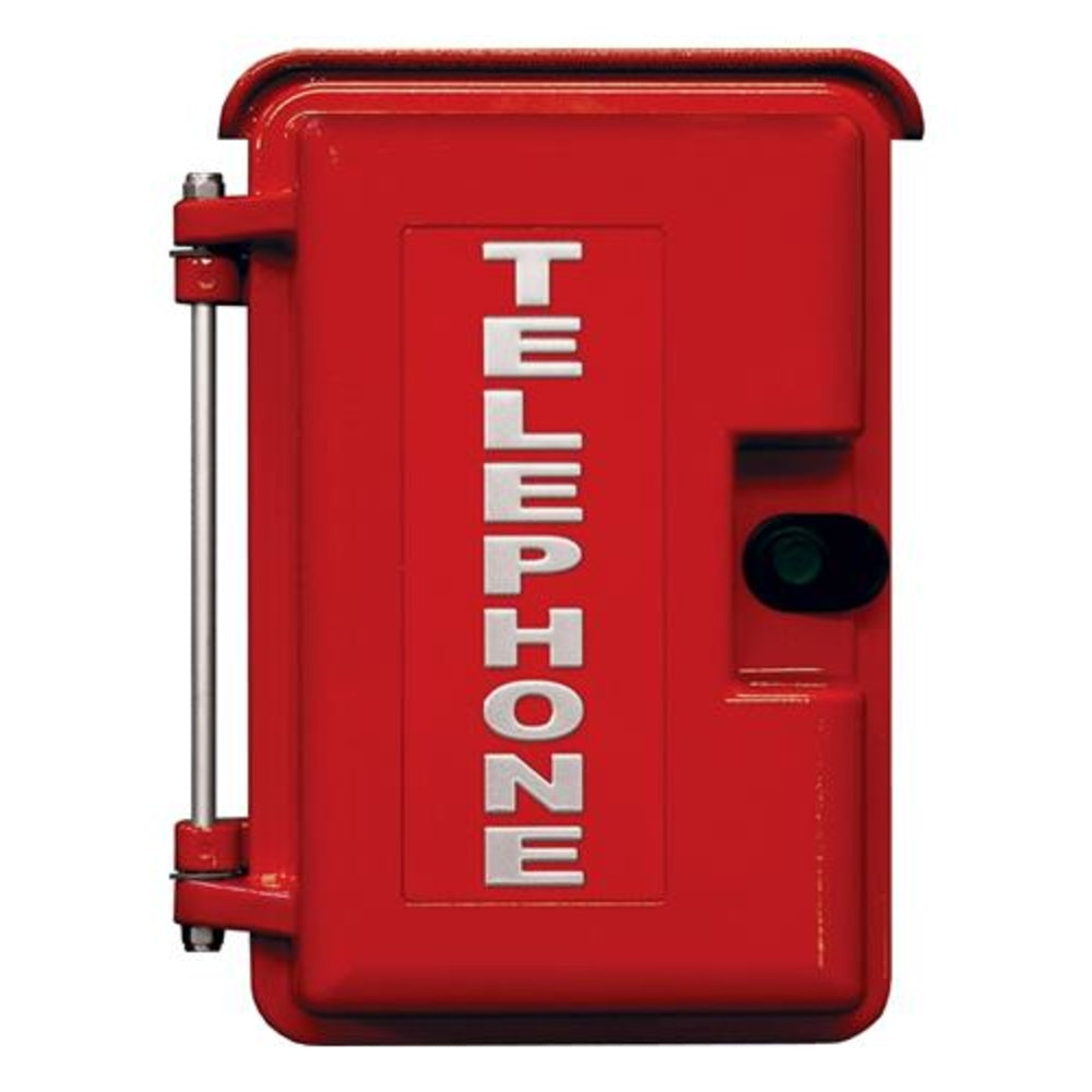 Viking Electronics VE-9X12R-1P Re Heavy Duty Outdoor Enclosure Sliver Telephone  Image 1