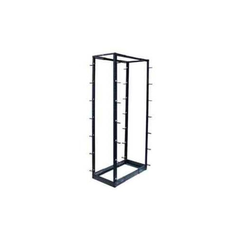 Wavenet 4Post-45U 7' Rack - Adjustable Depth - Cable Management - Open Frame Design Image 1