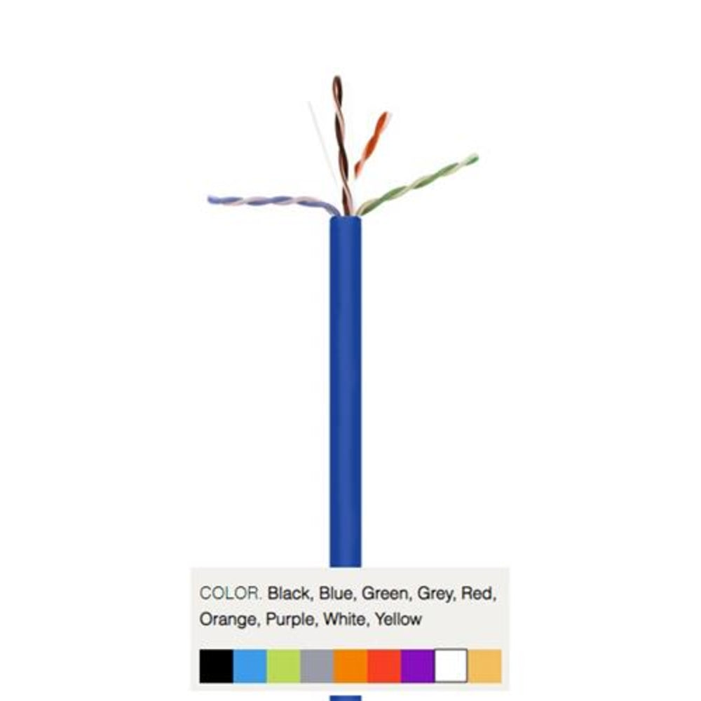 Wavenet V-Plen-Bl Cat6 Plenum No Spline Blue Image 1