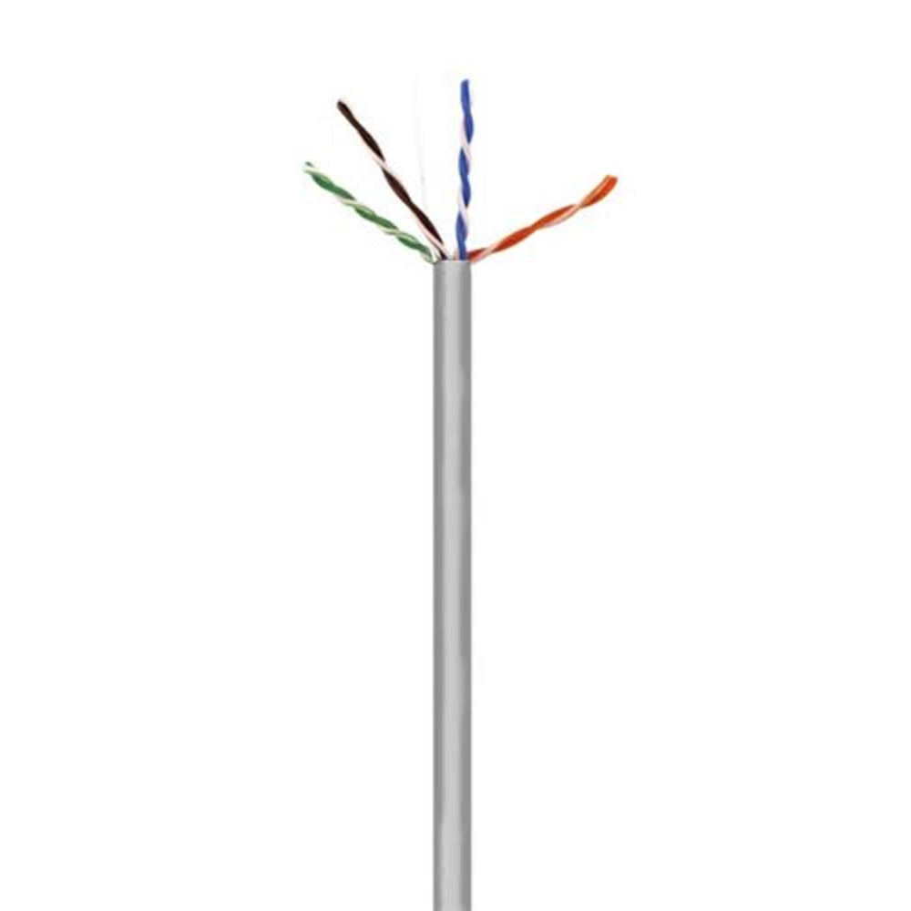 Wavenet V-Plen-Gy Cat6 UTP Plenum Ethernet Cable - 23 AWG CMP Data Cable Image 1