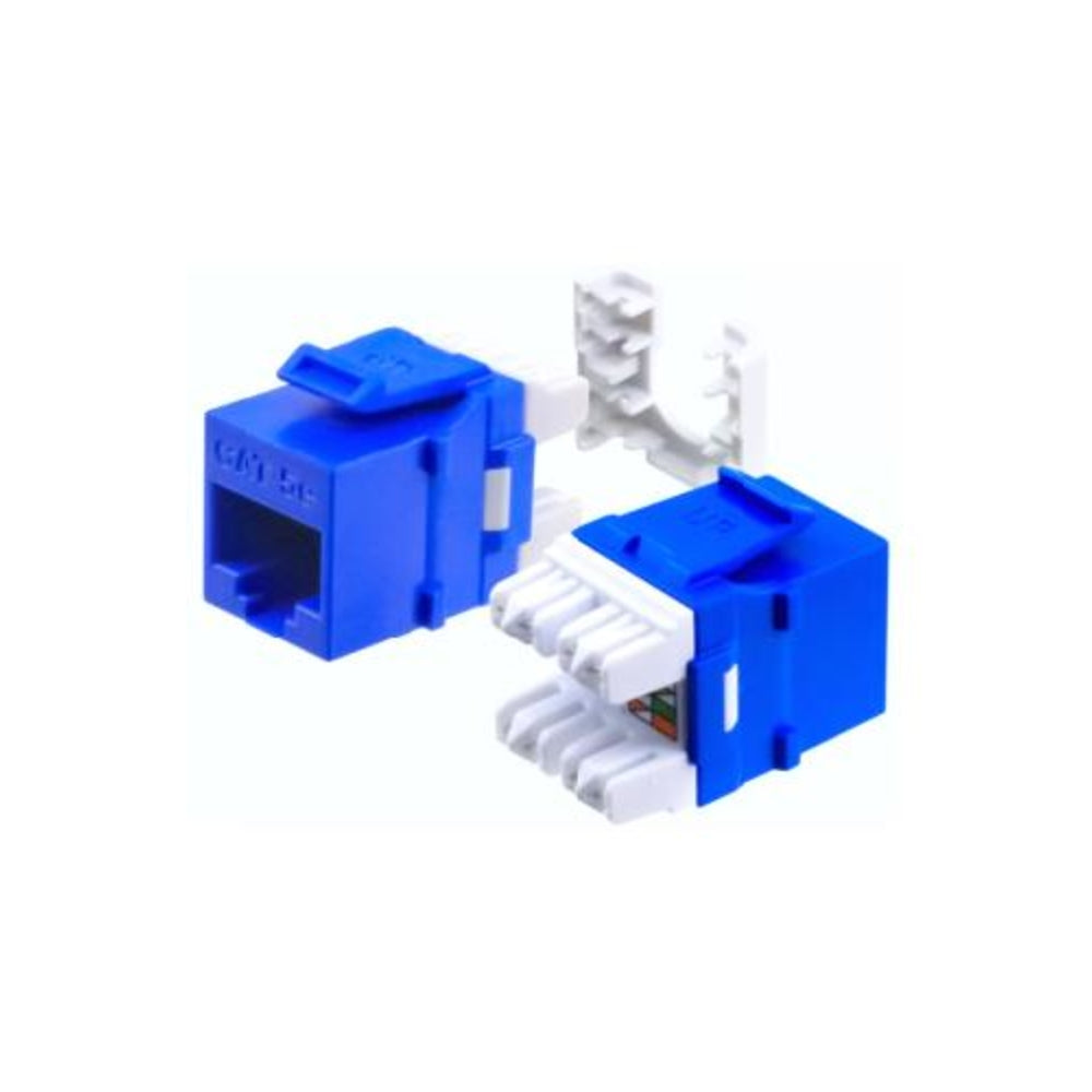 Wavenet Hd-5Eksjbl-S Cat5E Jack Hd Blue Image 1