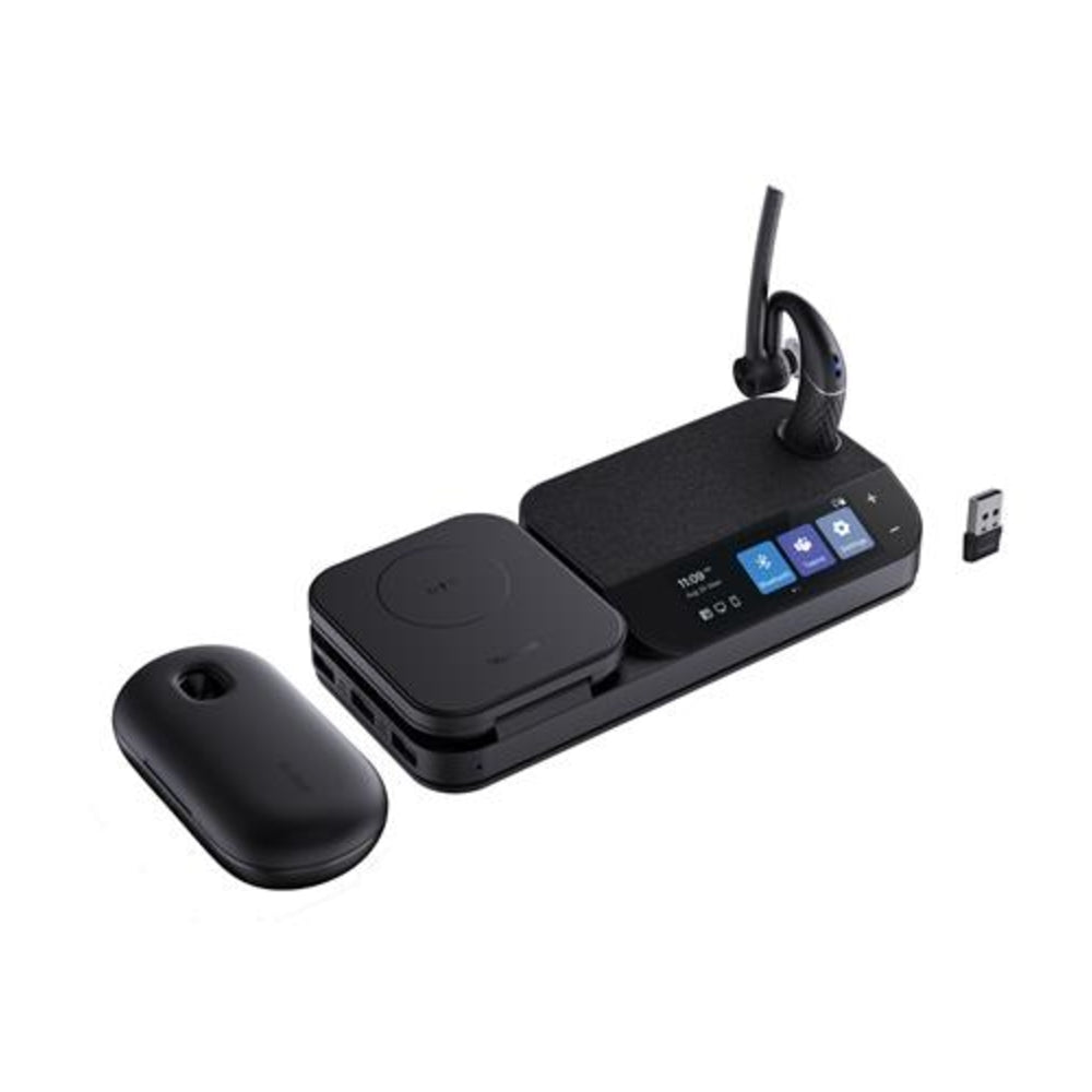Yealink BH71 Teams Mono BT Wireless Headset with Portable Charging Case & Touch Screen Image 1
