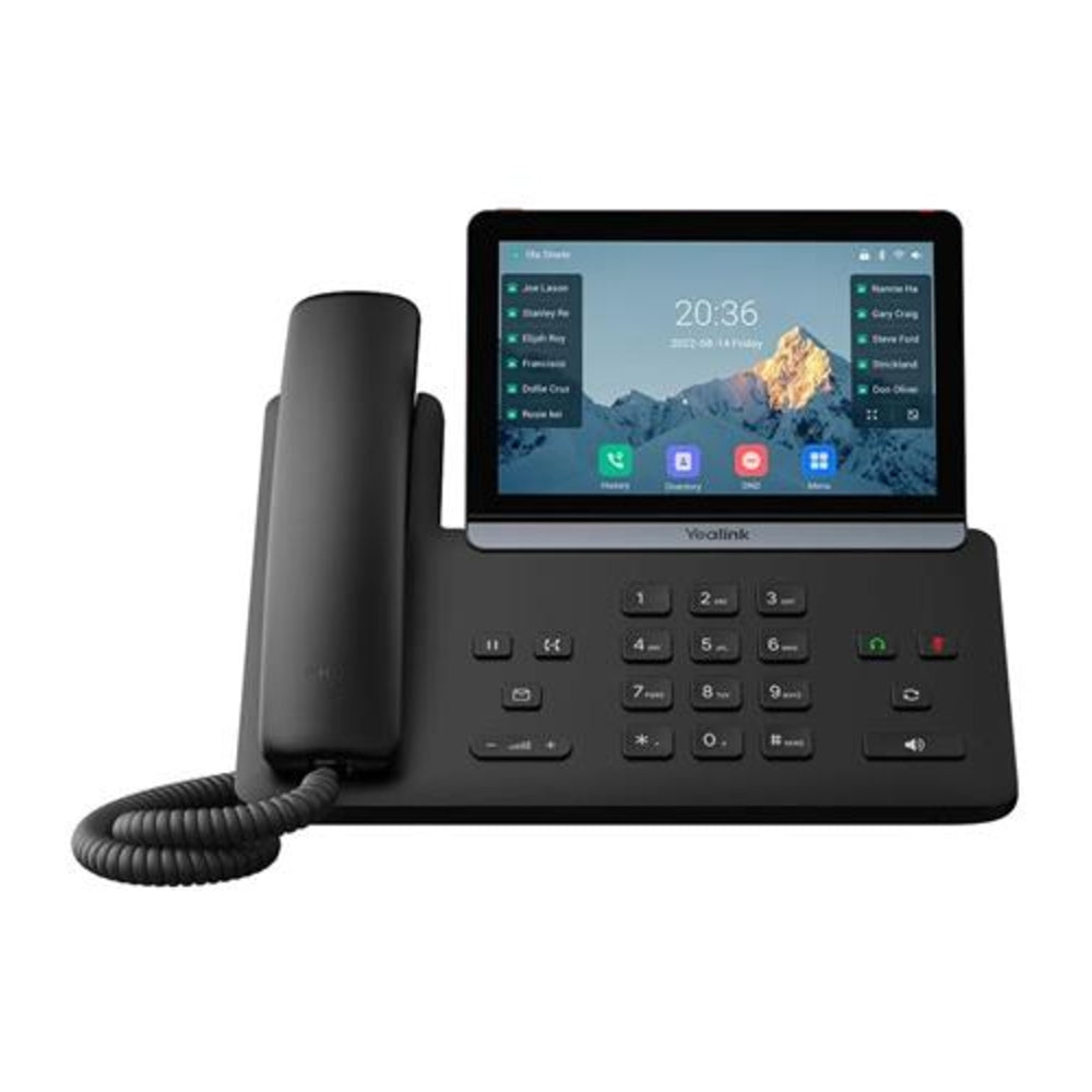 Yealink 1301227 SIP-T87W IP Phone with Bluetooth and Wifi Image 1