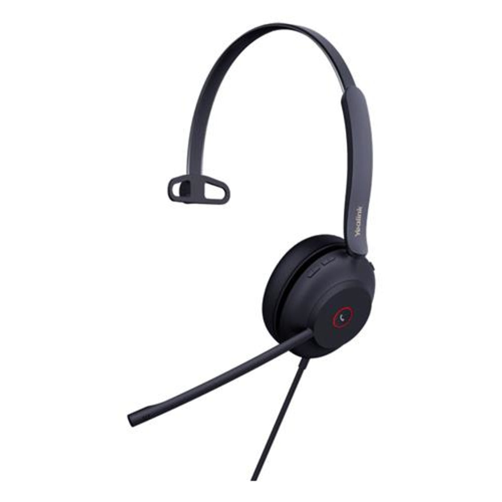 Yealink 1308108 UH37 Mono UC USB Wired Headset Noise Reduction Technology Image 1