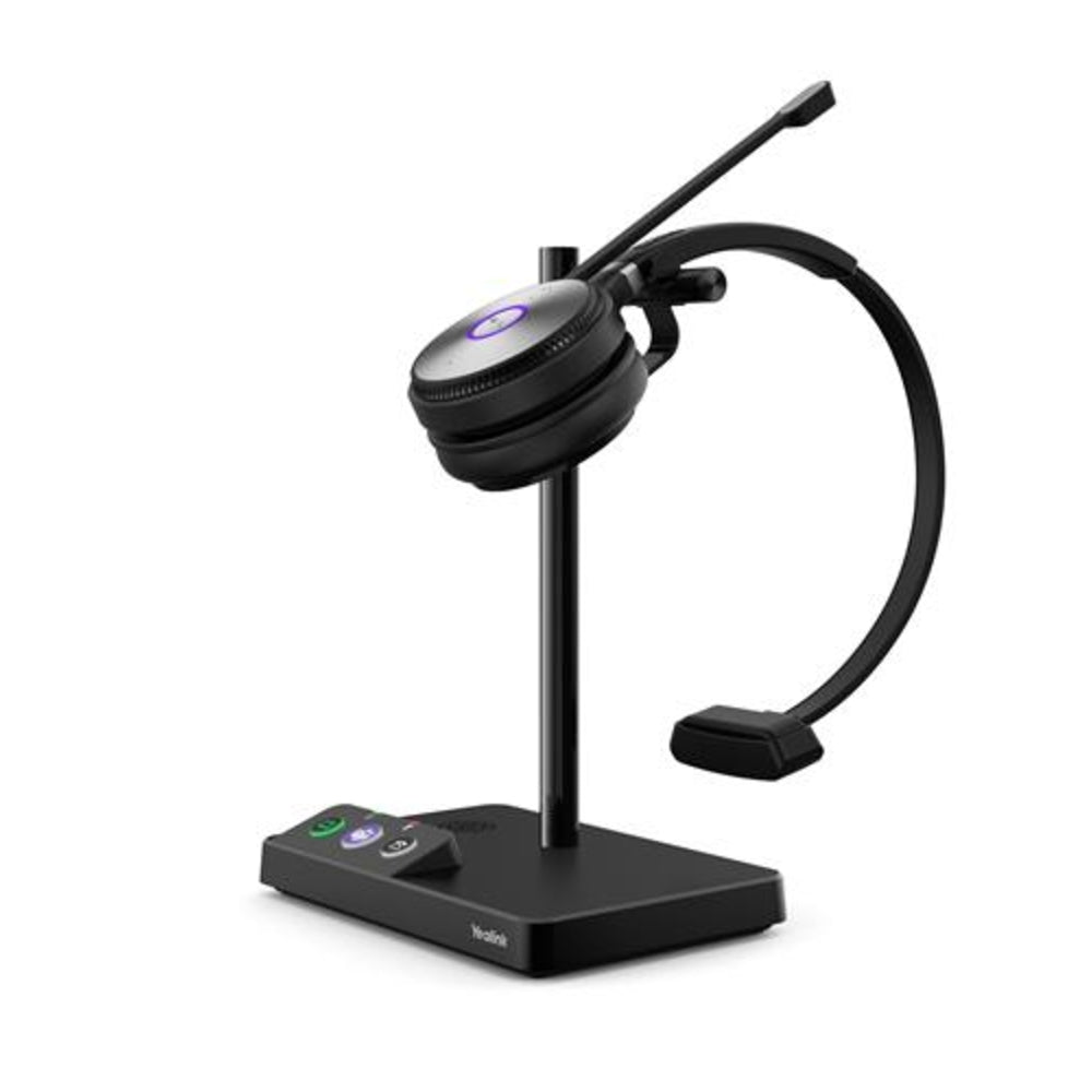 Yealink WH62-Mono-Uc Wireless Mono Headset with Acoustic Shield Technology Image 1