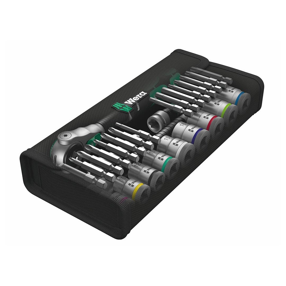Wera 8100 Sb 6 Zyklop Ratchet Set 3/8 Drive - 29 Pcs Metric