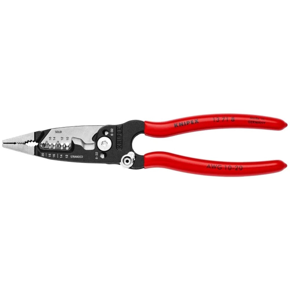 Knipex 13718 Wire Stripper 10-20 Awg - Forged Image 1