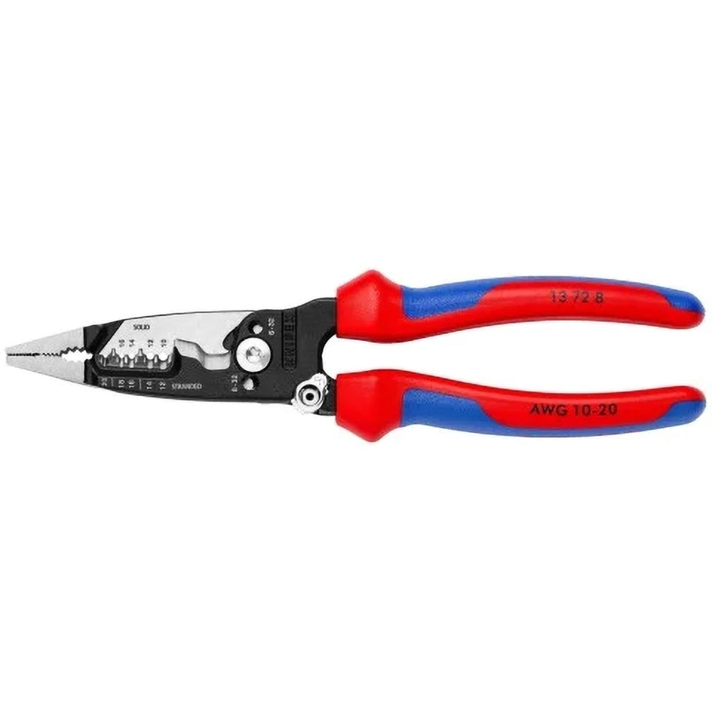 Knipex 13728SBA Wire Stripper 10-20 AWG Image 1