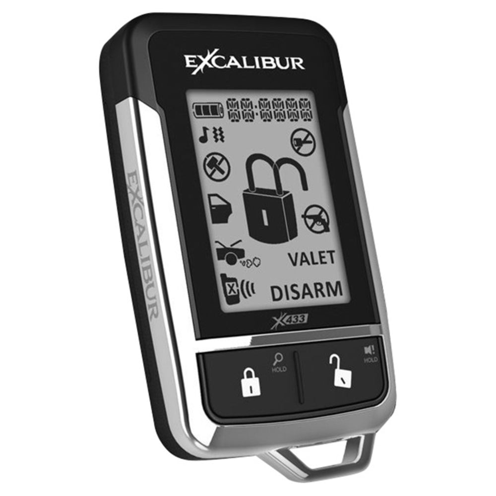 Excalibur Alarms 1510-03E Omega Replacement 2 Way Lcd Remote Image 1