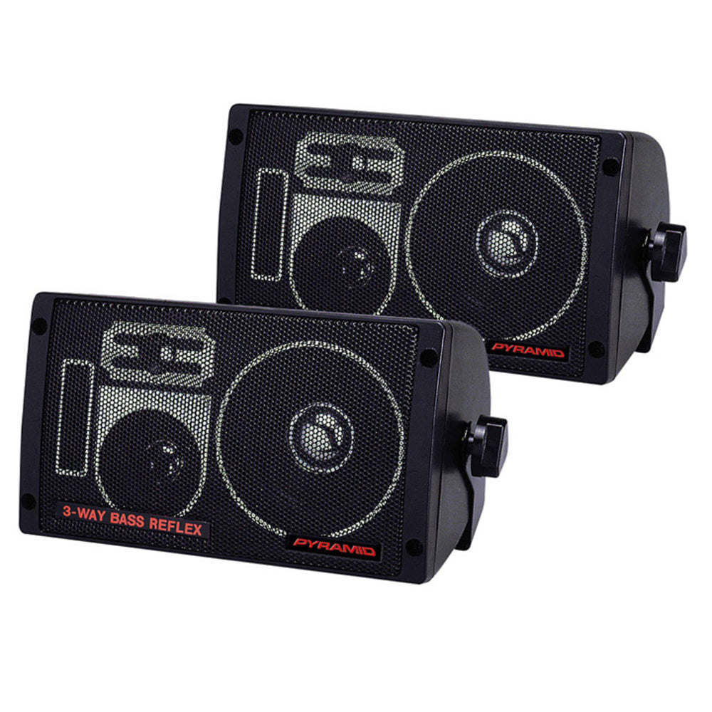 Pyramid 2060 Box Speaker 3-Way 100 Watt Bass Reflex Image 1
