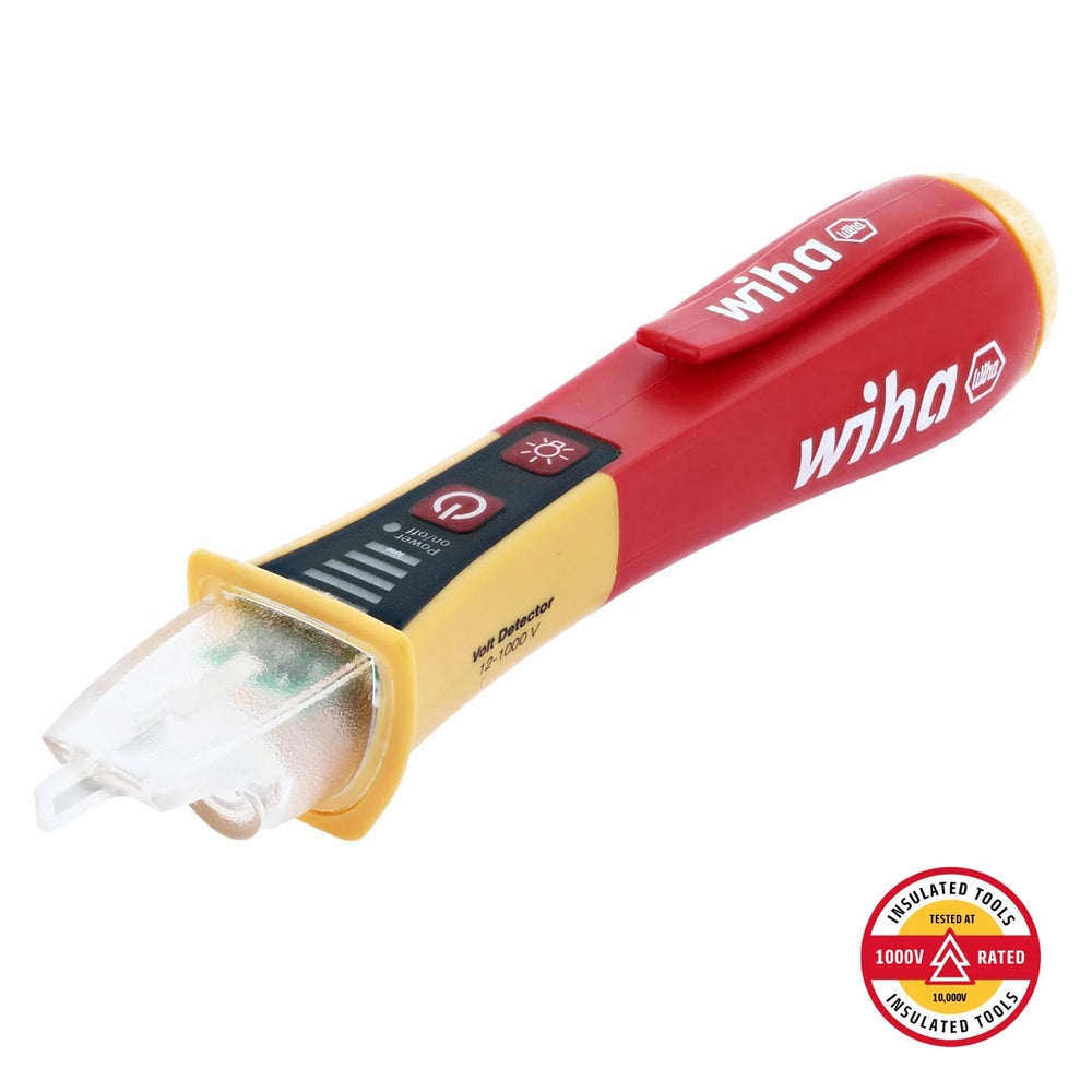 Wiha 25506 Non-Contact Voltage Tester Category Iv 12-1000V Ac Flash Light Image 1