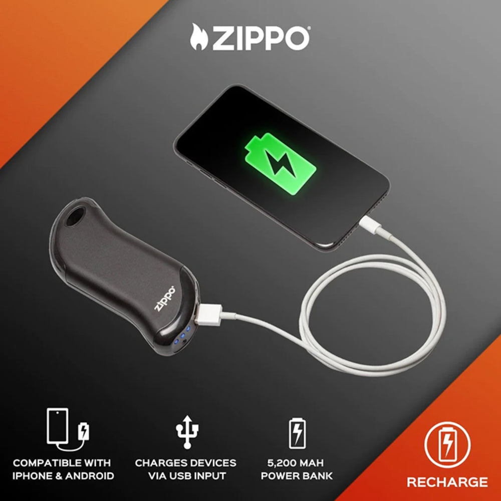 Zippo ZO15434 Heatbank 9S Rechargeable Hand Warmer Power Bank
