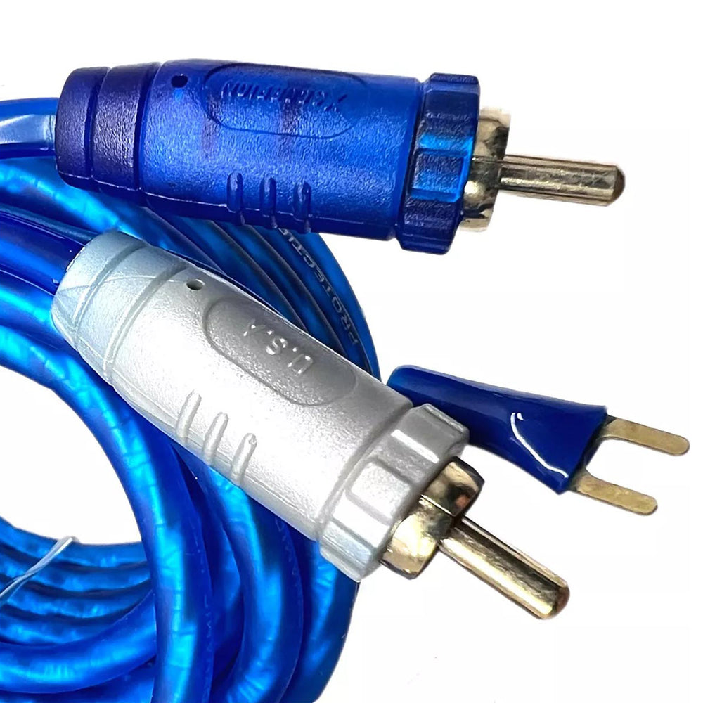 Xscorpion 6TR RCA Cable 6' Blue Triple Shielded Remote Wire