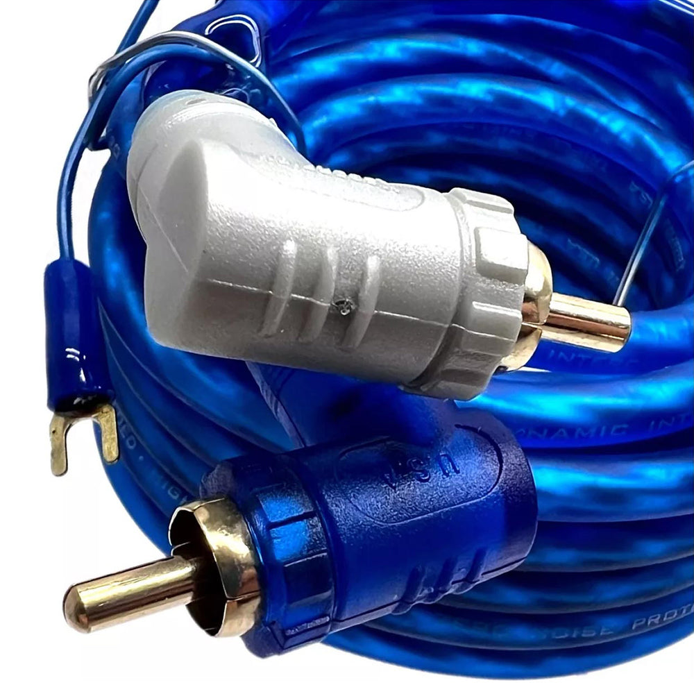 Xscorpion 6TR RCA Cable 6' Blue Triple Shielded Remote Wire