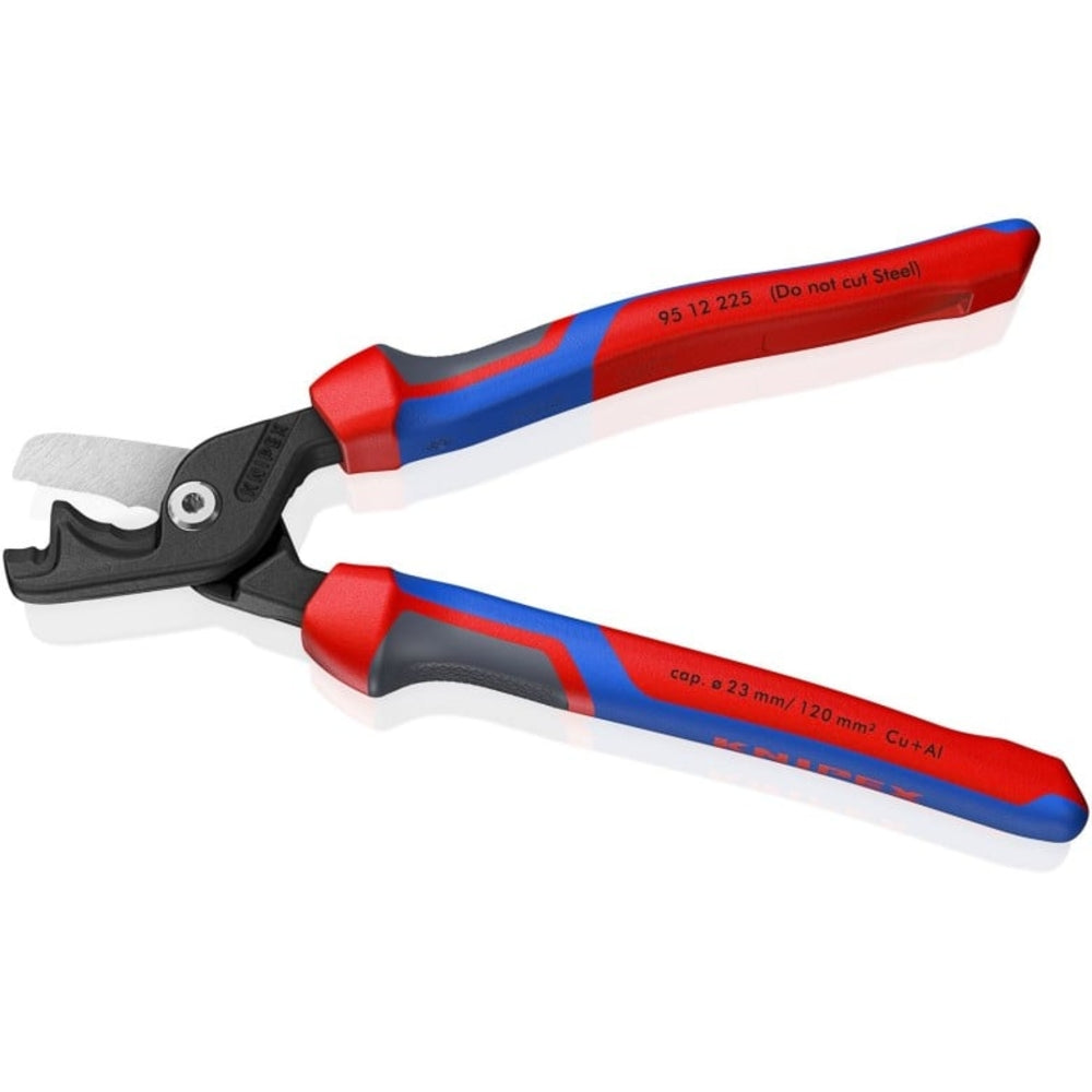Knipex 9512225Sba Cable Shears 9" XL StepCut