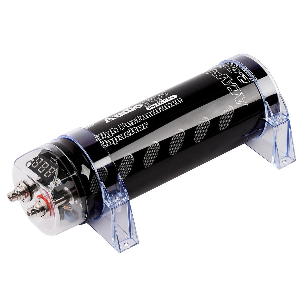Audiopipe Acap-D2000 2.0 Farad Power Capacitor