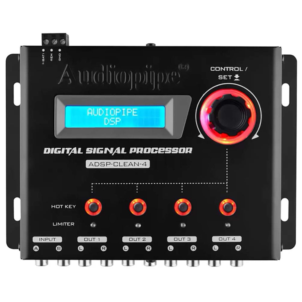 Audiopipe ADSP-Clean-4 4x1 Digital Signal Processor Image 1