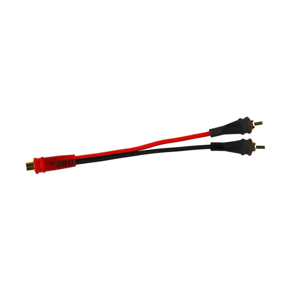 Audiopipe AMFV-YF-2M RCA Y-Splitter Cable Gold Connectors Image 1