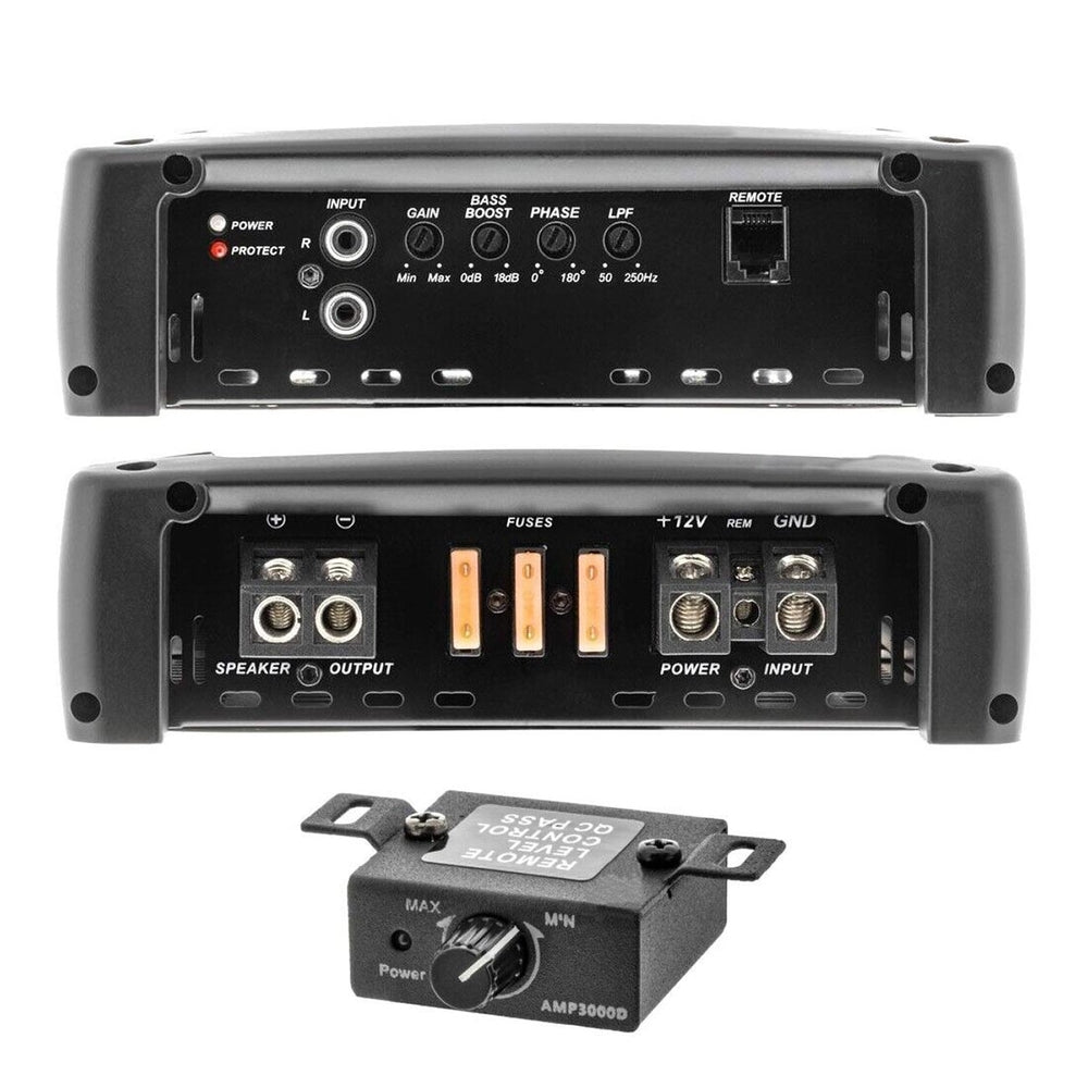 Blaupunkt Amp3000D 3000 Watt Max Monoblock Amplifier