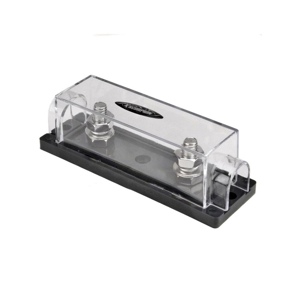 Xscorpion ANL1010P Fuse Holder Platinum 0/2/4Ga In & Out Image 1