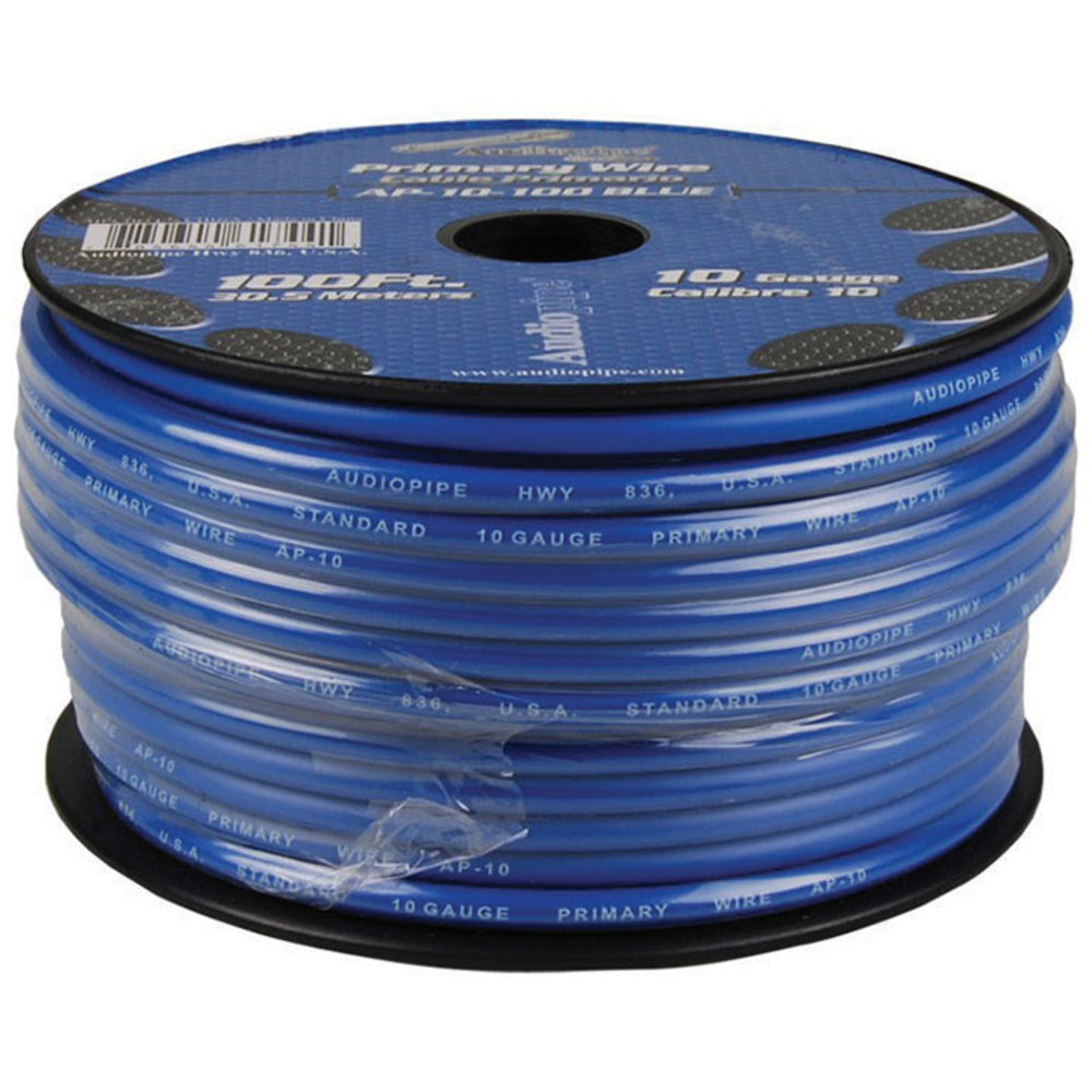 Audiopipe AP10100BL 10-Gauge 100ft Wire Image 1