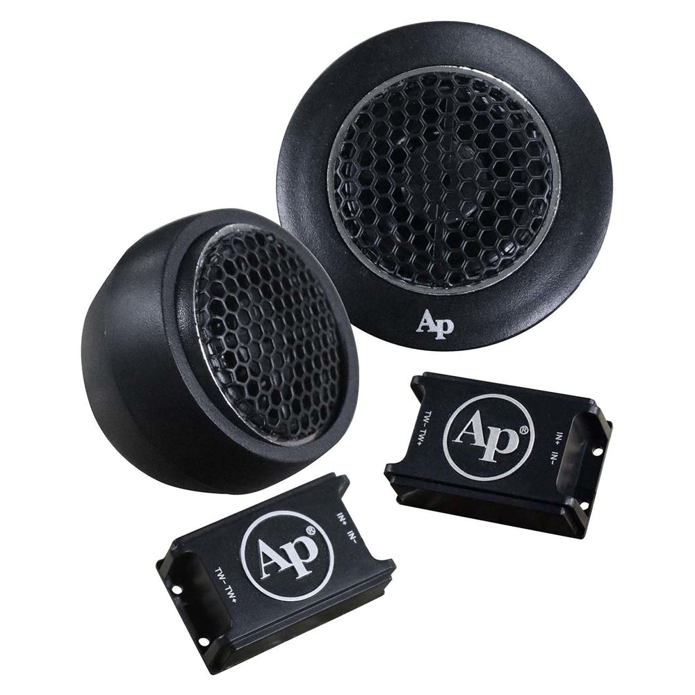 Audiopipe Aphe-T250 1/2" Swivel Tweeter Pair 80W Max Surface Image 1