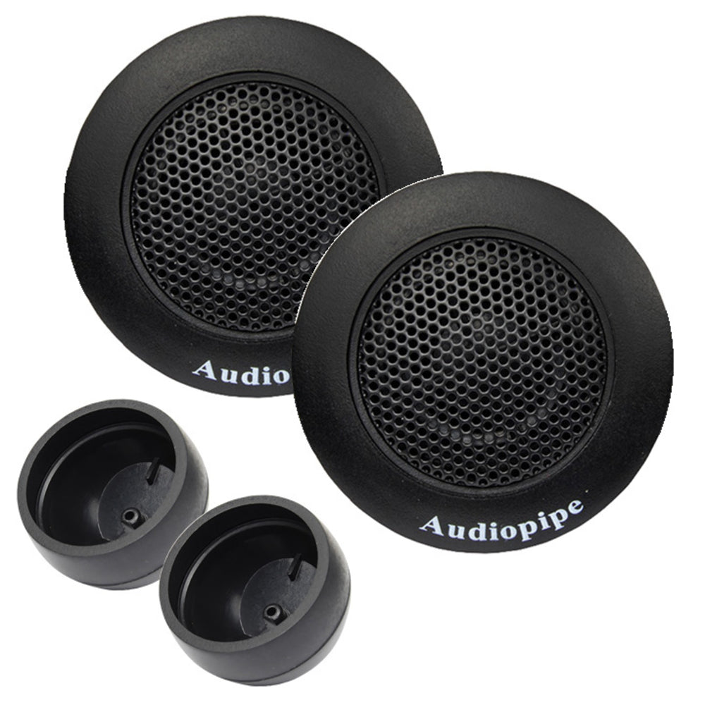 Audiopipe Aphet-300 Tweeters - 2" Super High Frequency - Pairs (350W Max 4) Image 1