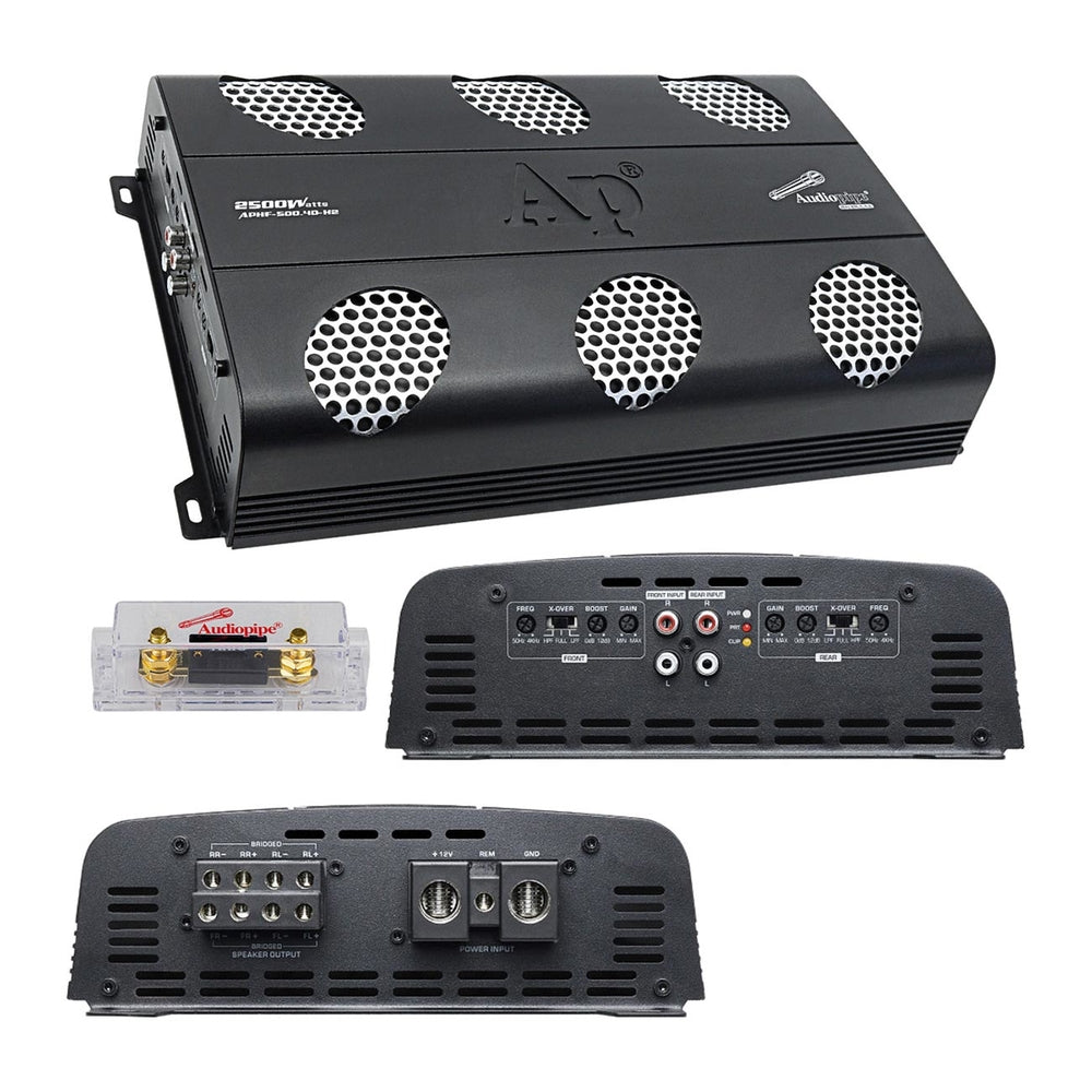 Audiopipe Aphf-500.4D-H2 4 Channel Class-D Amplifier Image 1