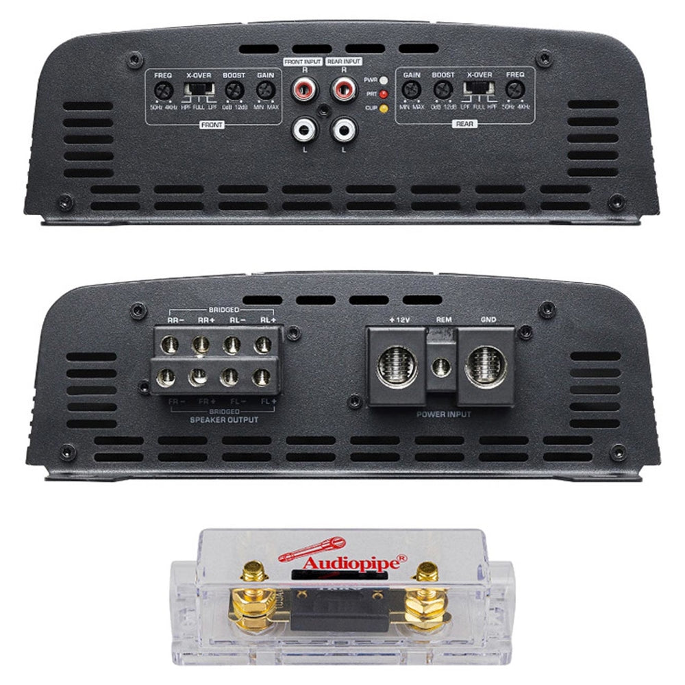 Audiopipe Aphf-500.4D-H2 4 Channel Class-D Amplifier