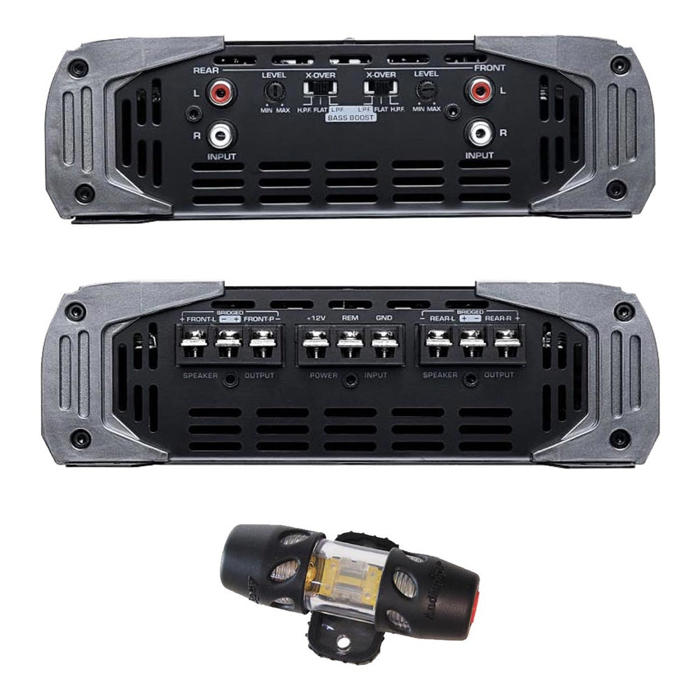 Audiopipe APHT-1000.4D-H2 Amplifier 2500W Max Full Range 4 Channel