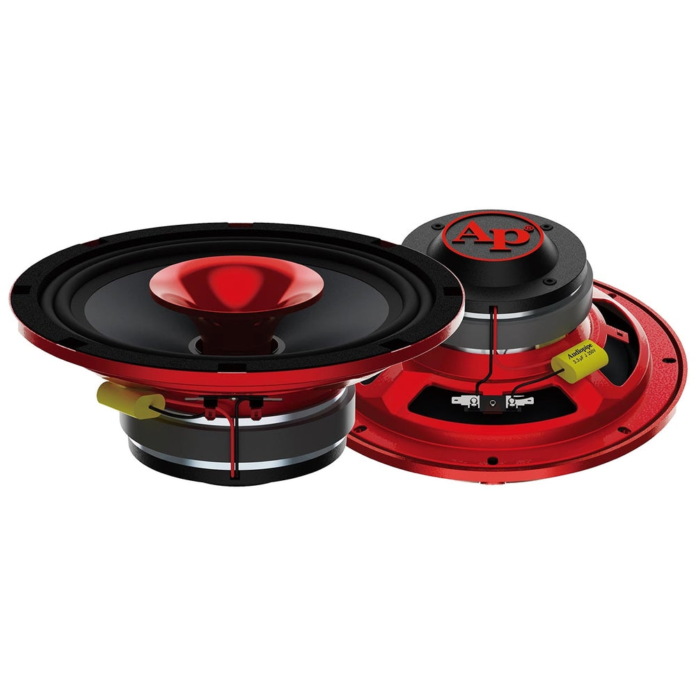 Audiopipe APMB-828GH-RED 8" Compression Horn Mid-Range Speaker Image 1