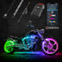 Xkglow Ap-Moto-Sta Xkalpha Motorcycle Underglow Light Kit Rgb Color Chasing