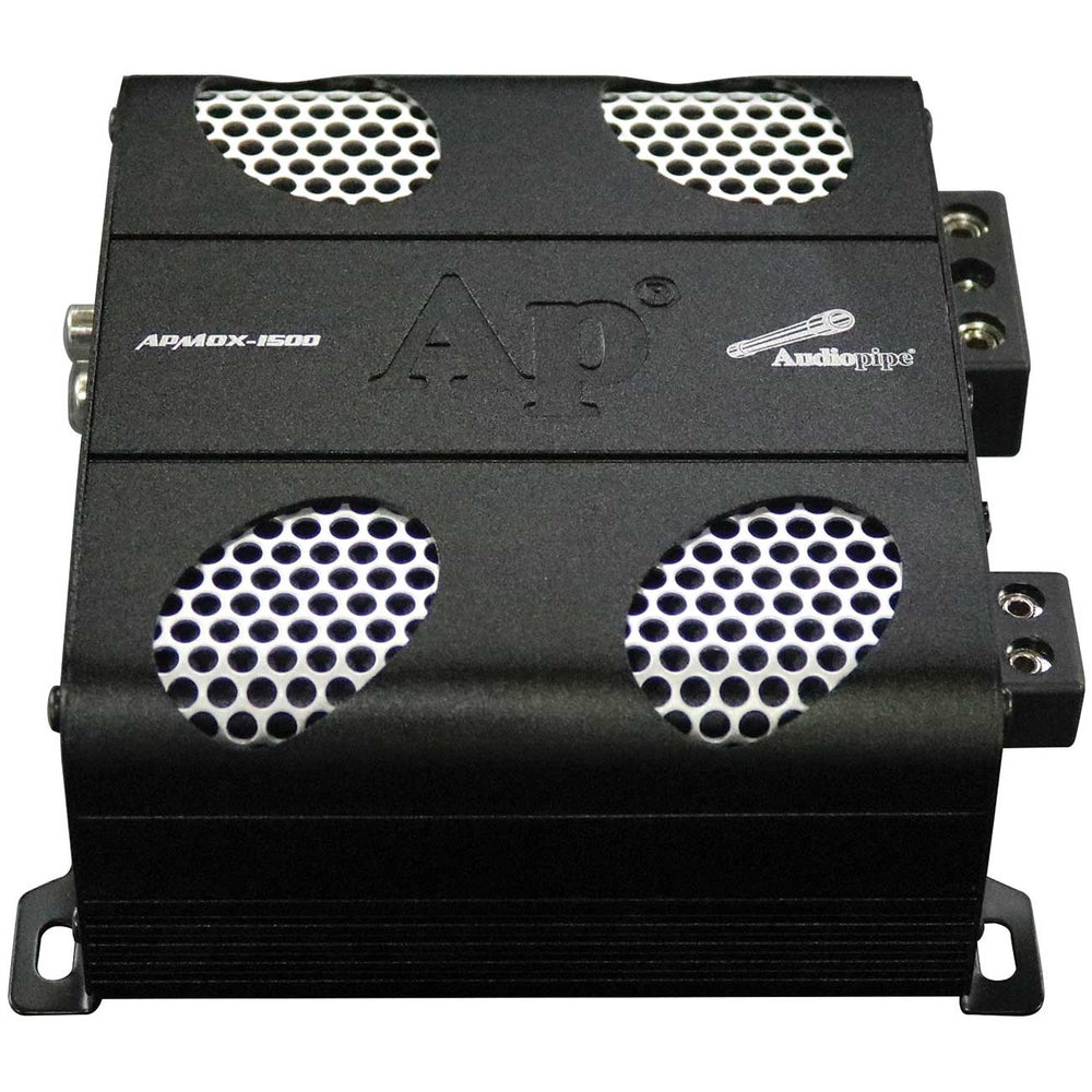 Audiopipemap Apmox-1500 Audiopipe Monoblock Motorcycle Amplifier 800W Rms