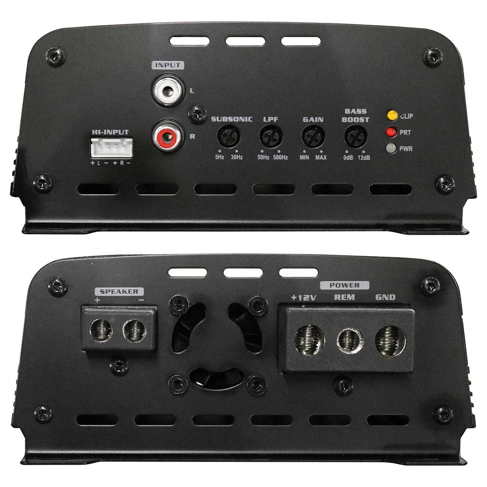 Audiopipemap Apmox-1500 Audiopipe Monoblock Motorcycle Amplifier 800W Rms