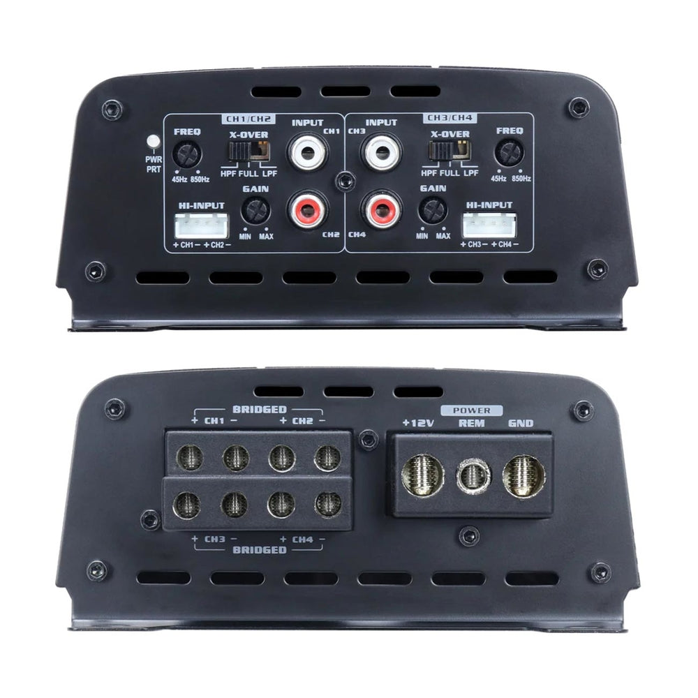 Audiopipemap Apmox-4200 Audiopipe 4 Channel Motorcycle Amplifier 1220W Rms