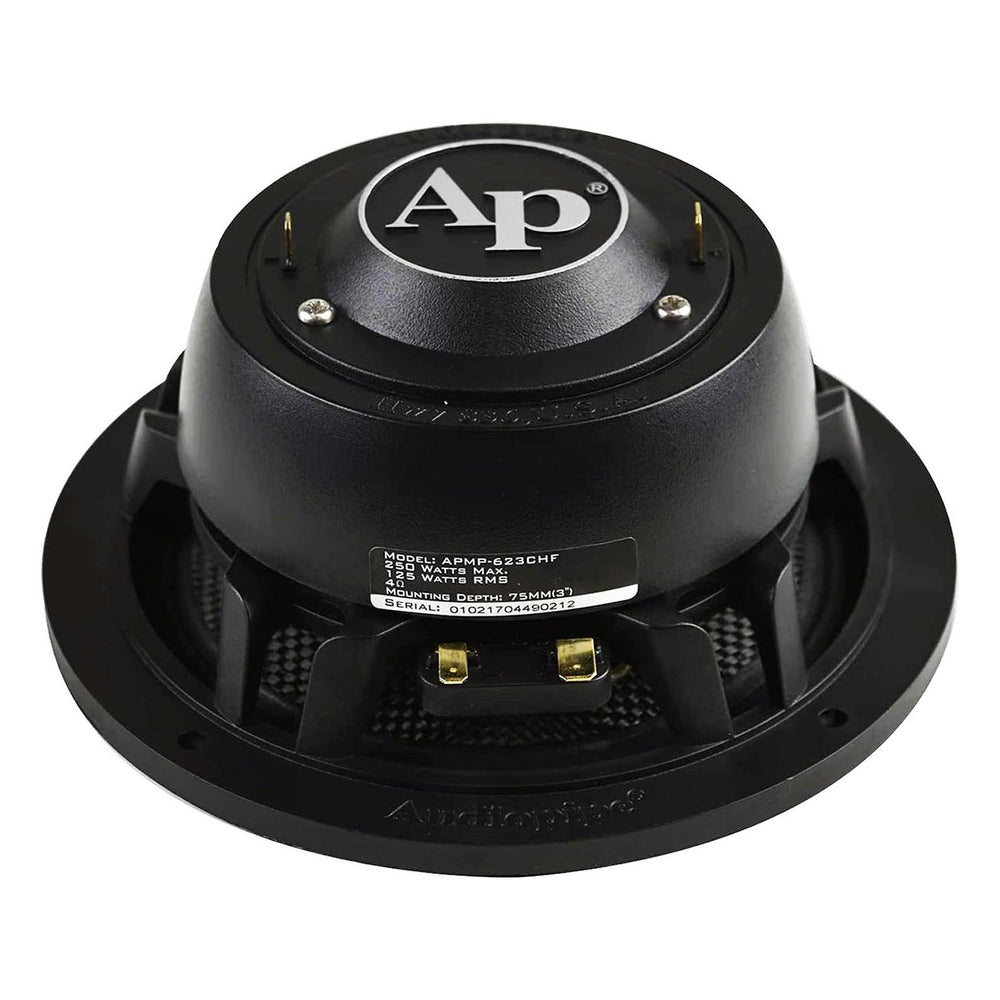 Audiopipe APMP-623CHF 6" Midrange Speaker 250W Max 4 Ohms