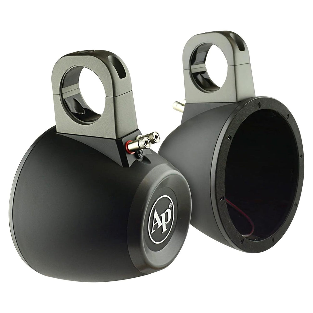 Audiopipe APMP-8002SP Marine 8" Short Wakeboard Tower Speaker Enclosures Image 1
