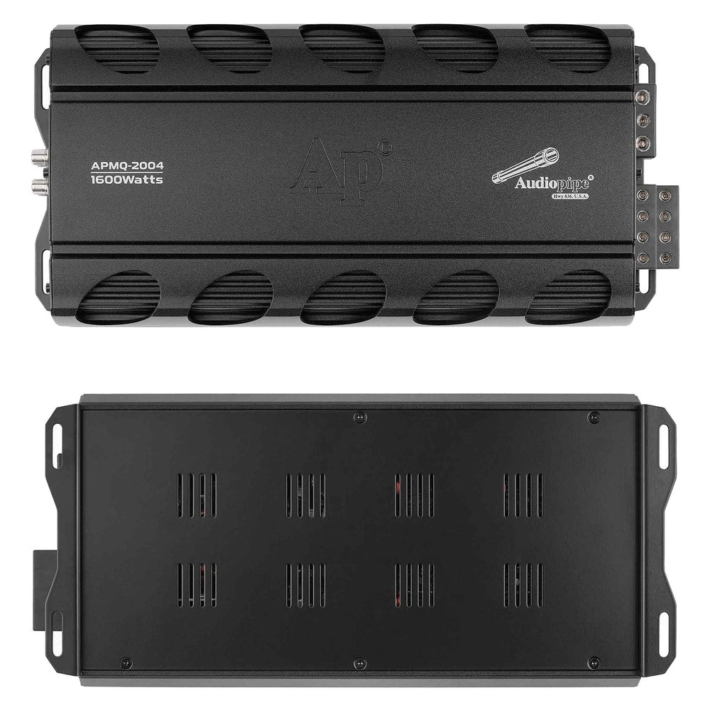 Audiopipe APMQ-2004 Mini 4 Channel Amplifier - 1600W Max