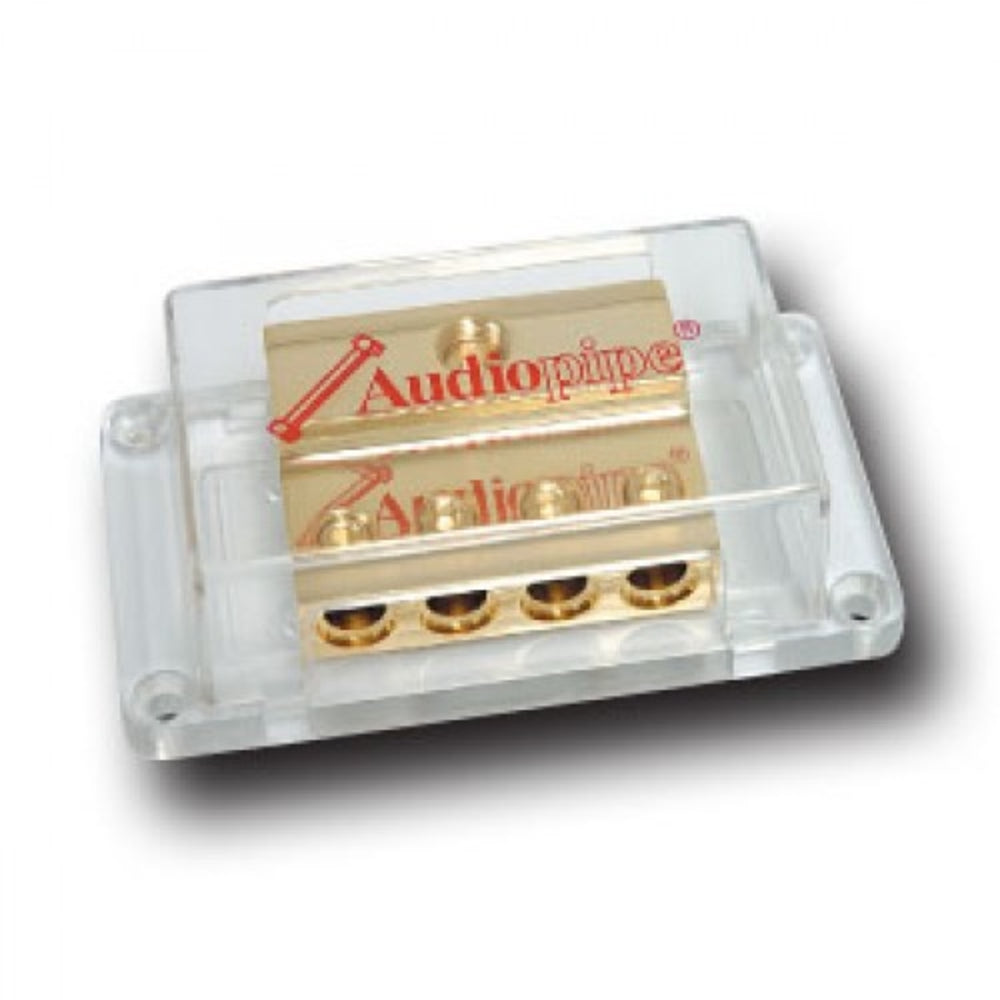 Audiopipe Pb1044 Distribution Block - 1/0Ga. In/ 4 4Ga. Out Image 1