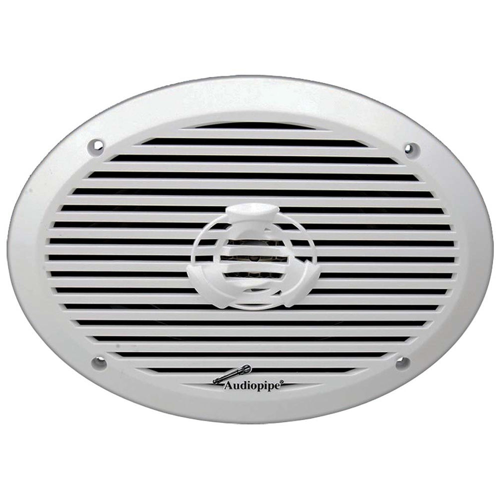 Audiopipe Apsw-6932 6x9" Marine Speaker 300W Max - White