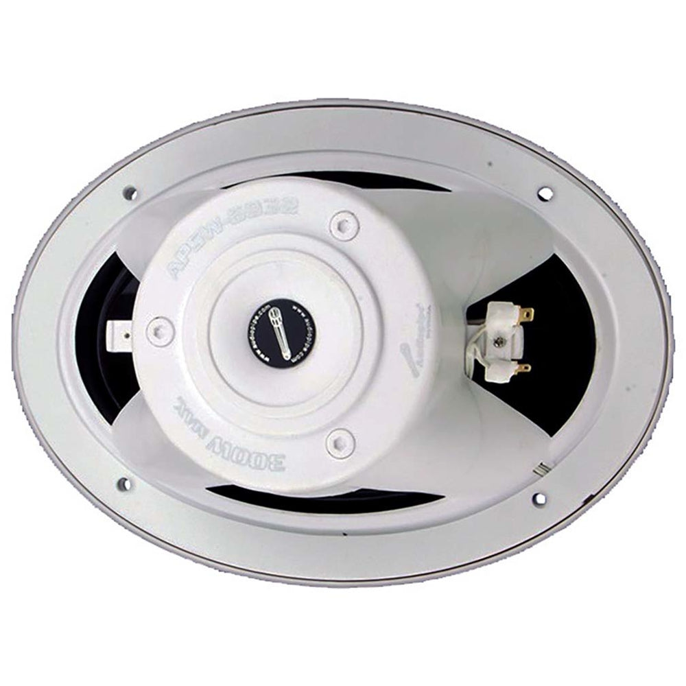 Audiopipe Apsw-6932 6x9" Marine Speaker 300W Max - White