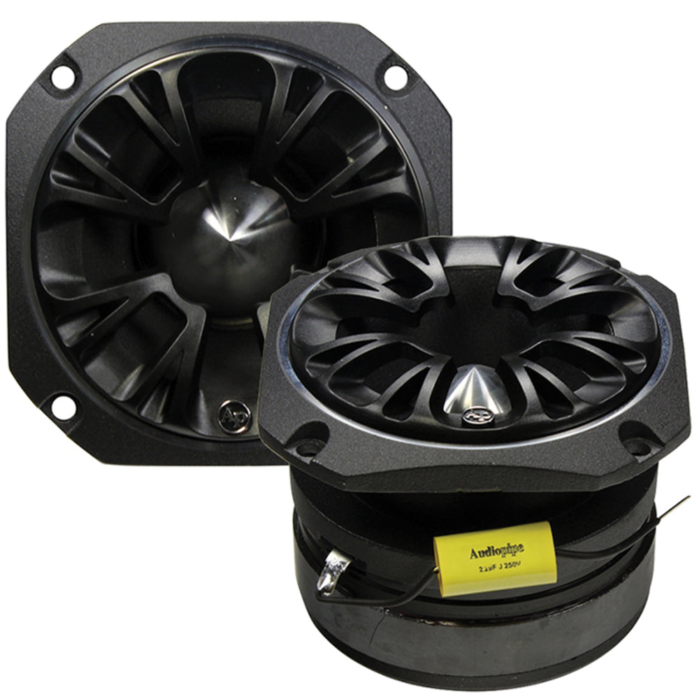 Audiopipe ATR-4063B Black 2" Tweeter - 600W Max Power - Each Image 1