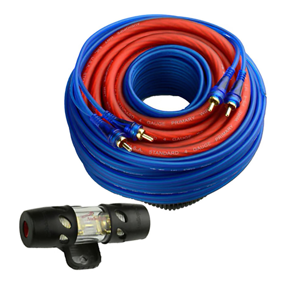 Audiopipe BMS-2100SX 4 Gauge Amp Wiring Kit 2100W Image 1