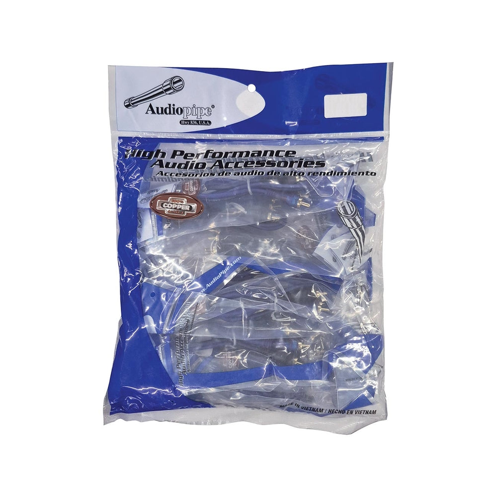 Audiopipe Bmv-Bls-1.5 Superflex RCA Cable 1.5ft (Pack of 10) Image 1