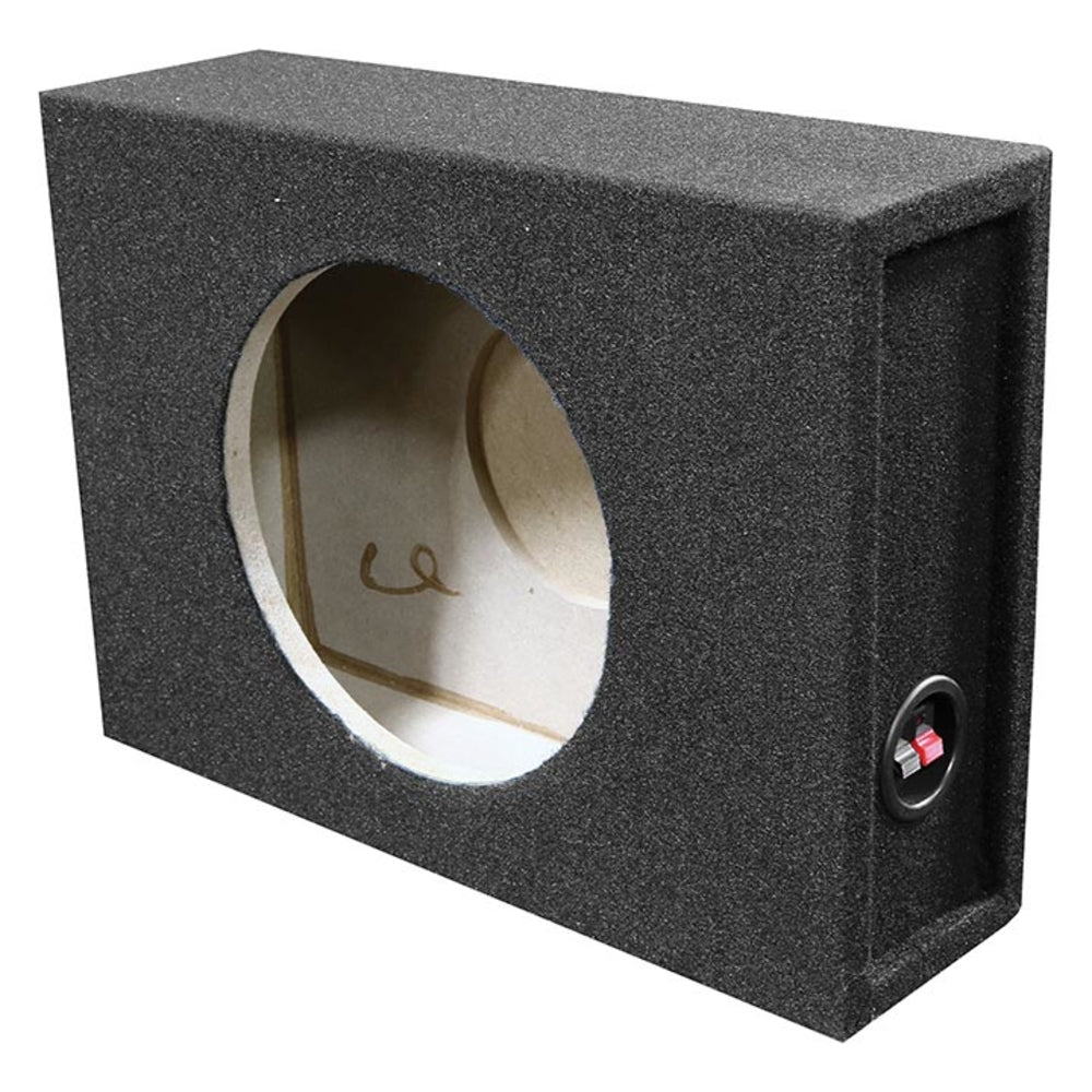 Qpower Shallow10 Single 10" Subwoofer Boxed Image 1