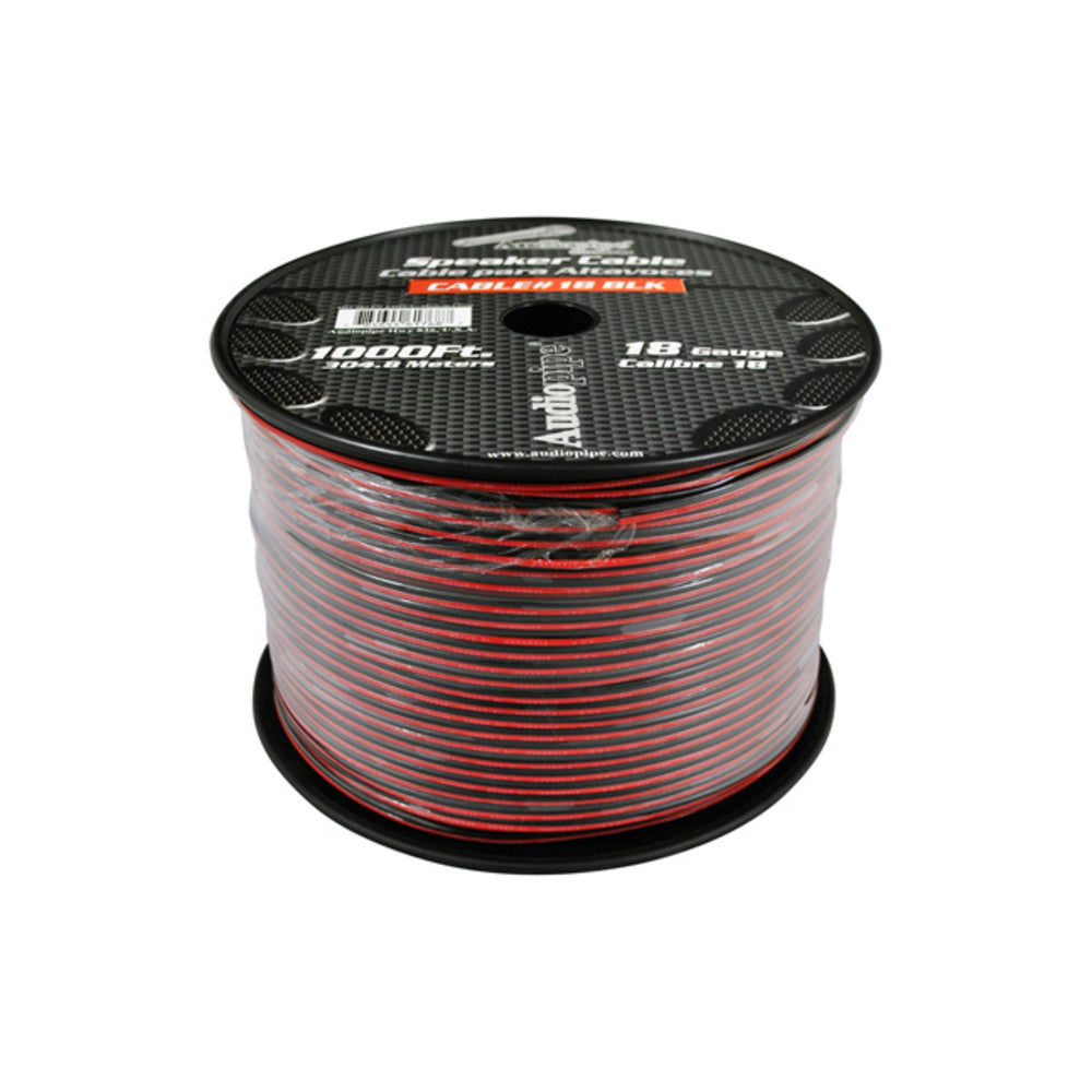 Audiopipe Cable18Black Speaker Cable 18 Ga. 1000' Image 1