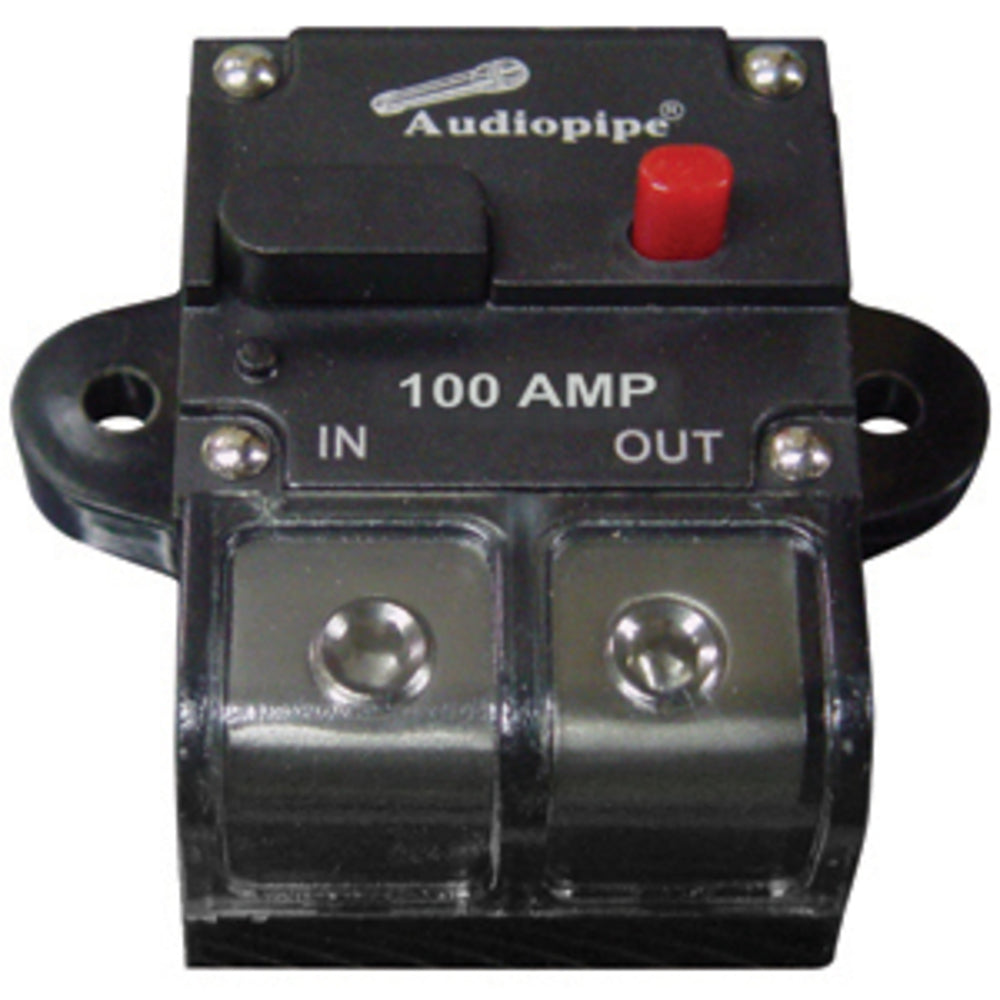 Audiopipe CB100Ap 100Amp Manually Resettable Circuit Breaker Image 1