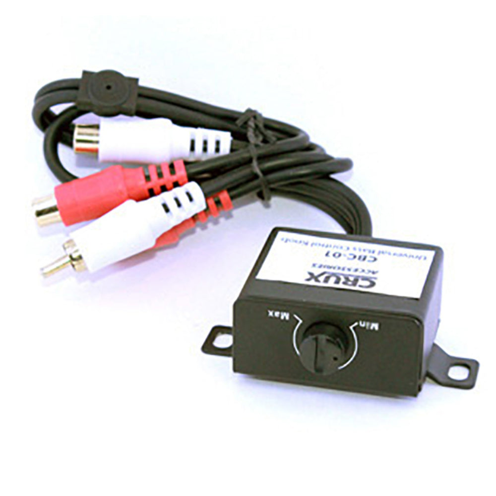 Crux Cbc-01 Bass Control Knob Stereo Rca Male To Female Image 1
