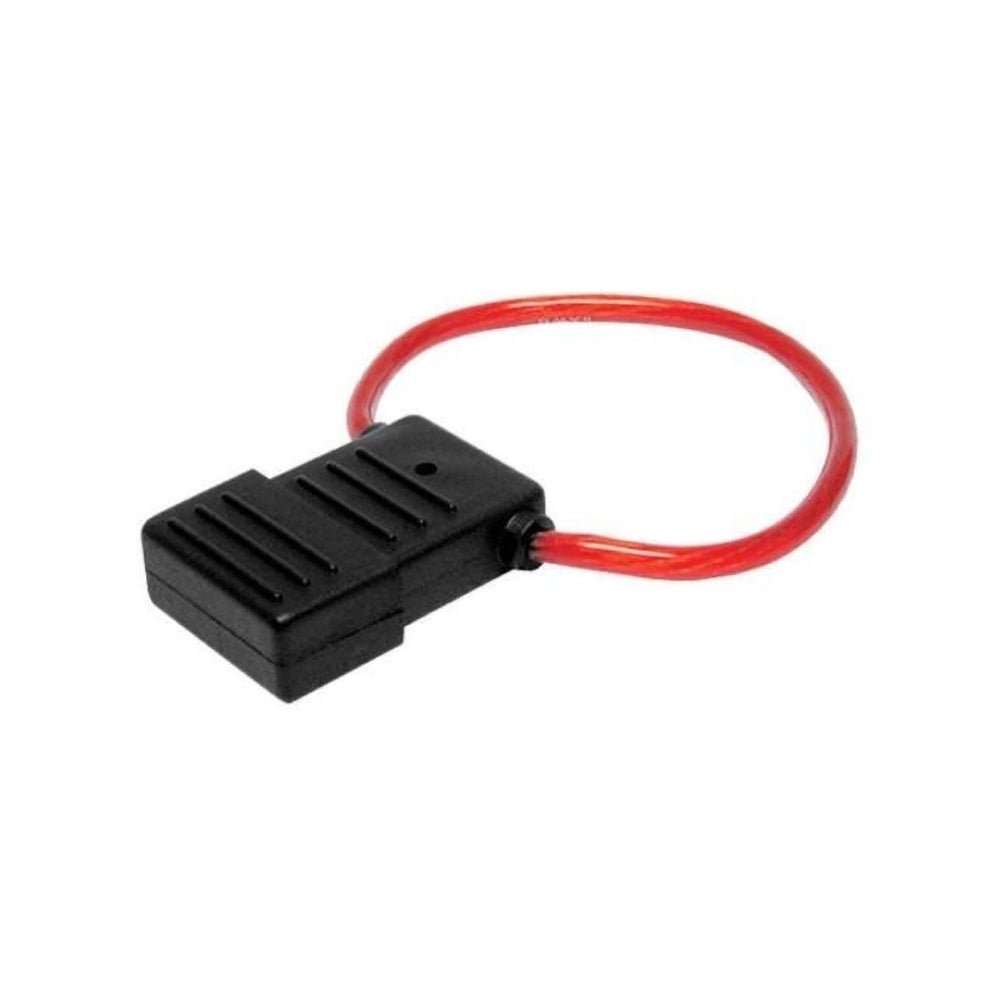 Audiopipe CQ-211-M Maxi Fuseholder with 8" 8 Ga. Wire Image 1